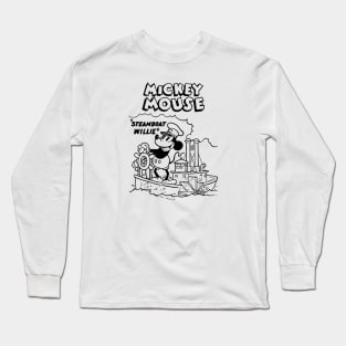 Steamboat Willie Long Sleeve T-Shirt